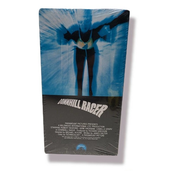 Downhill Racer VHS 1989 New Sealed Rare VHS